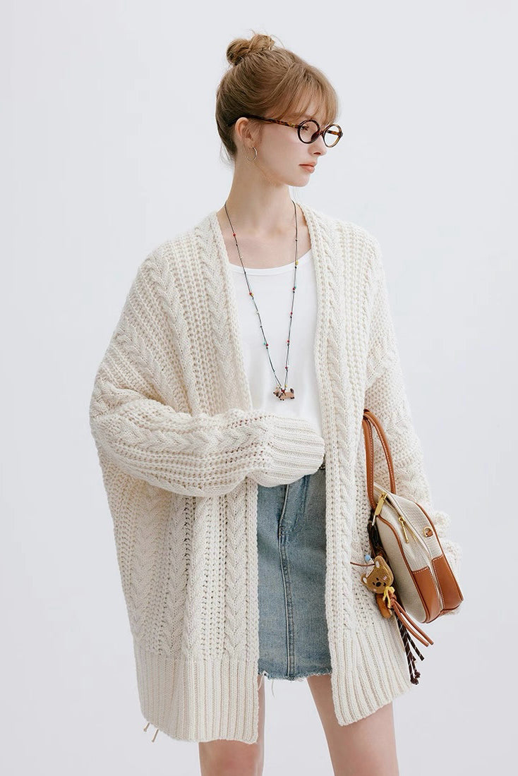 Knitted Cardigan Sweater