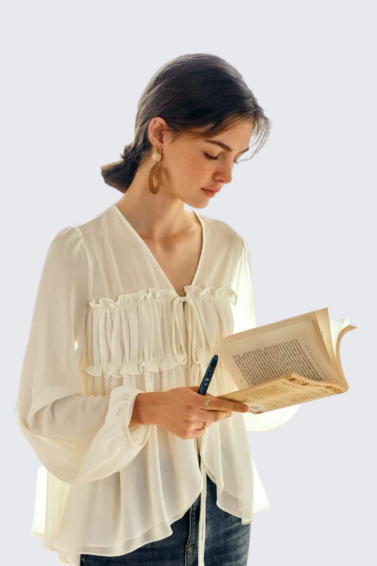 White Tencel Shirt