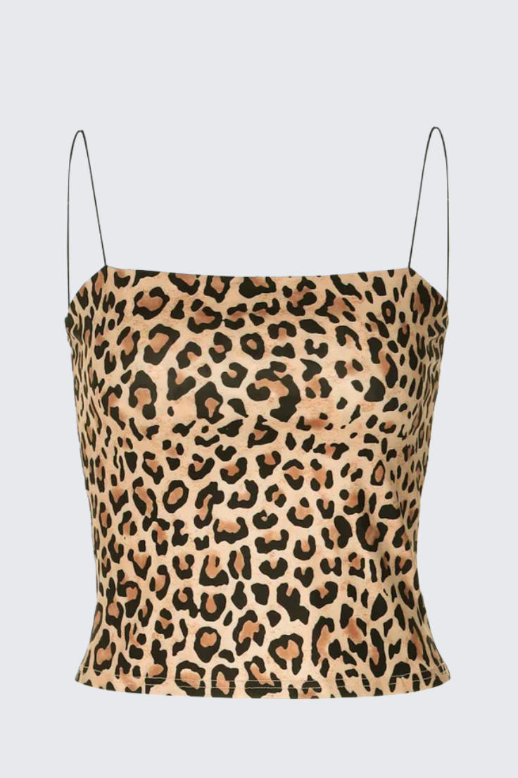 Leopard Print Tank Top