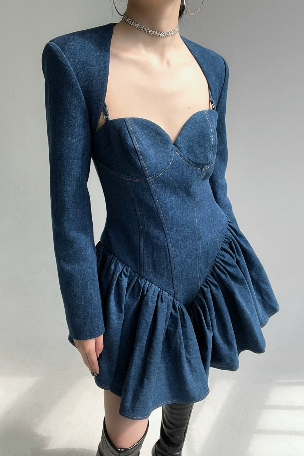 Denim Mini Dress