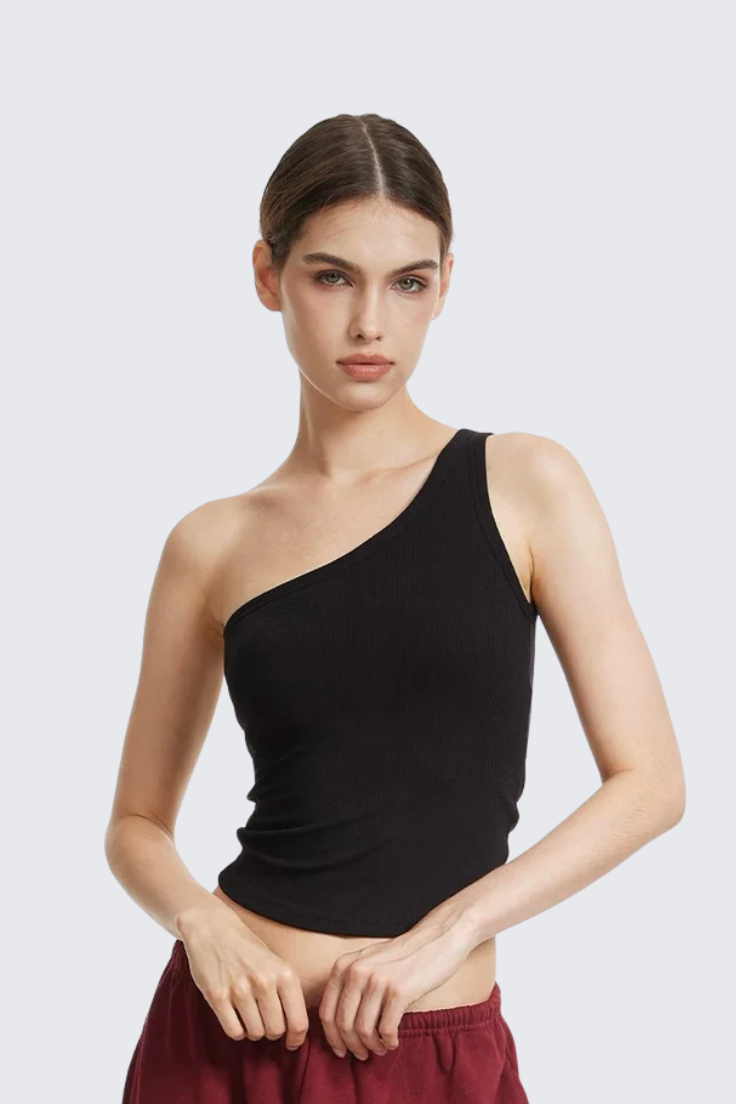 One-Shoulder Tank Top