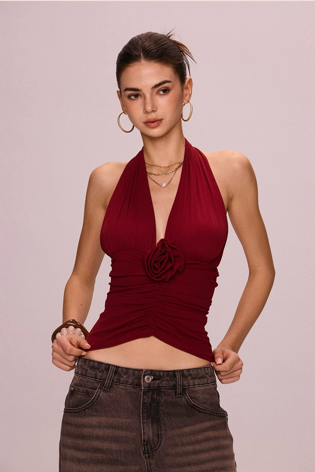 Red Rose Tank Top