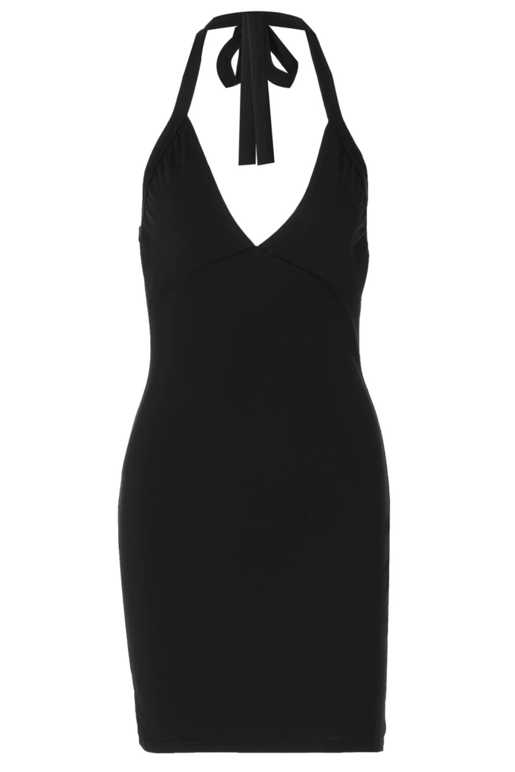 Black Halter Dress