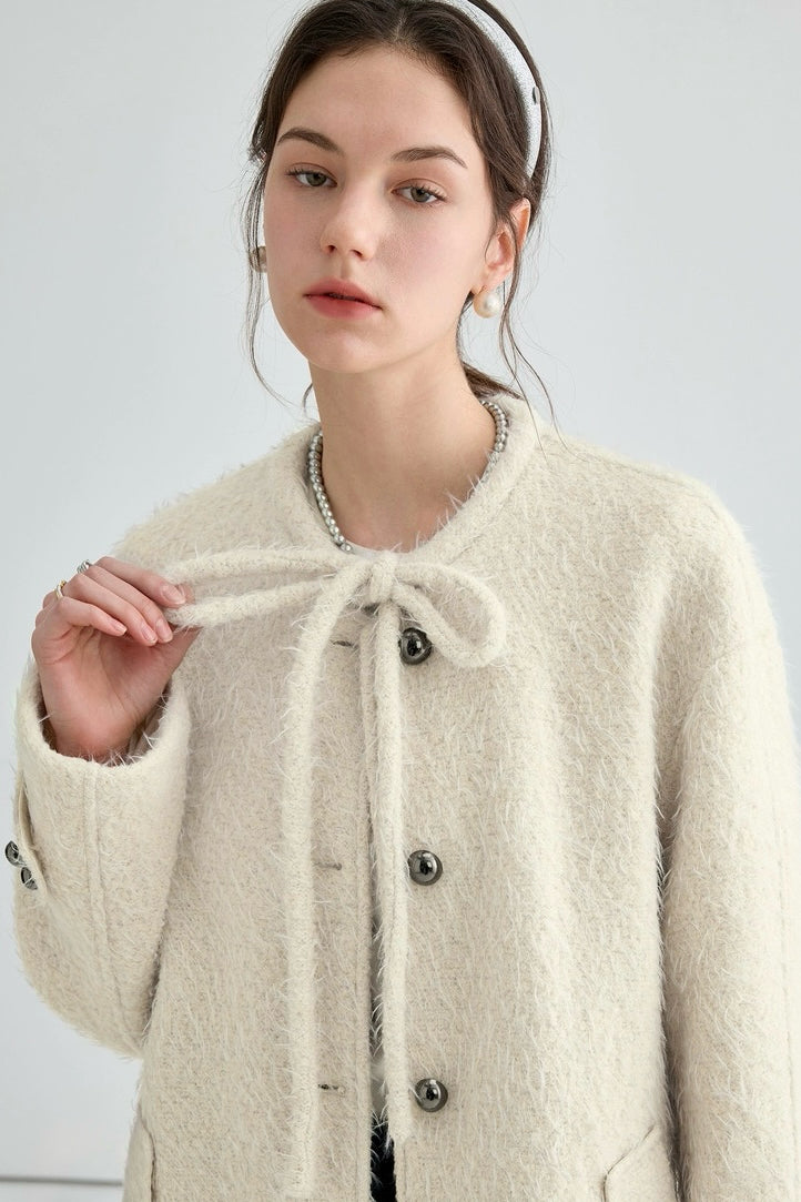 Red Long Wool Coat