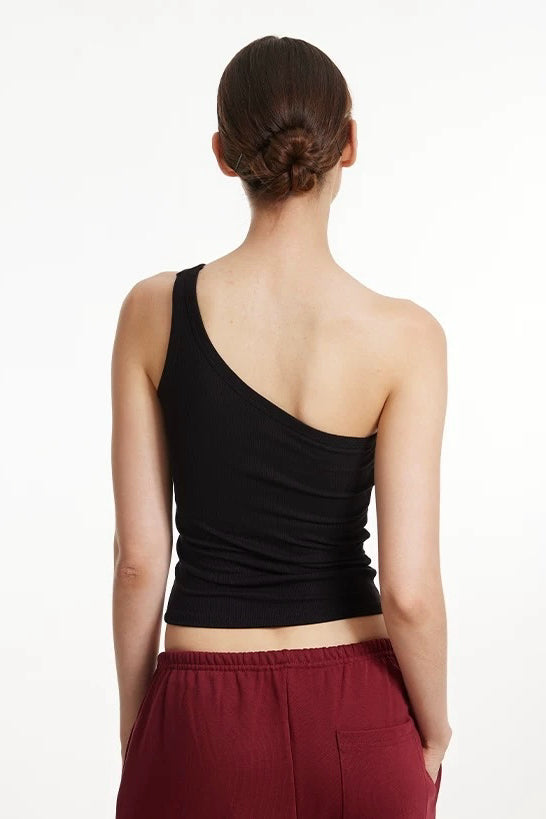 One-Shoulder Tank Top