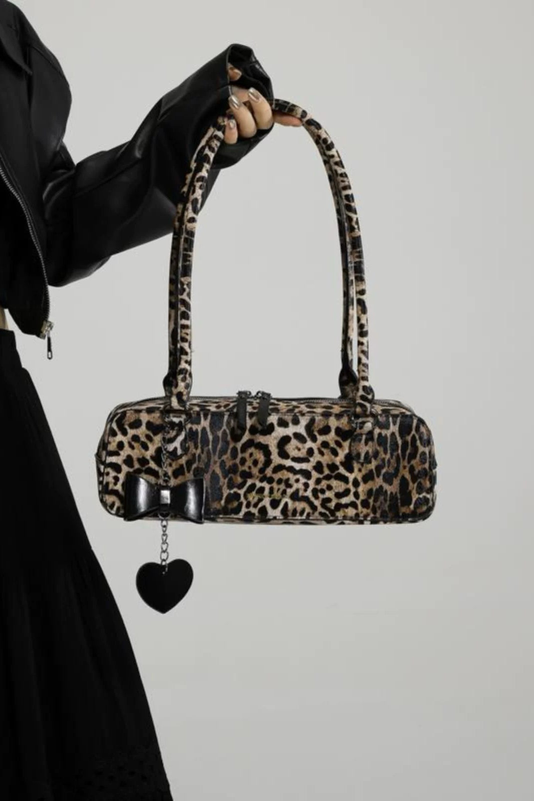Leopard Print Shoulder Bag
