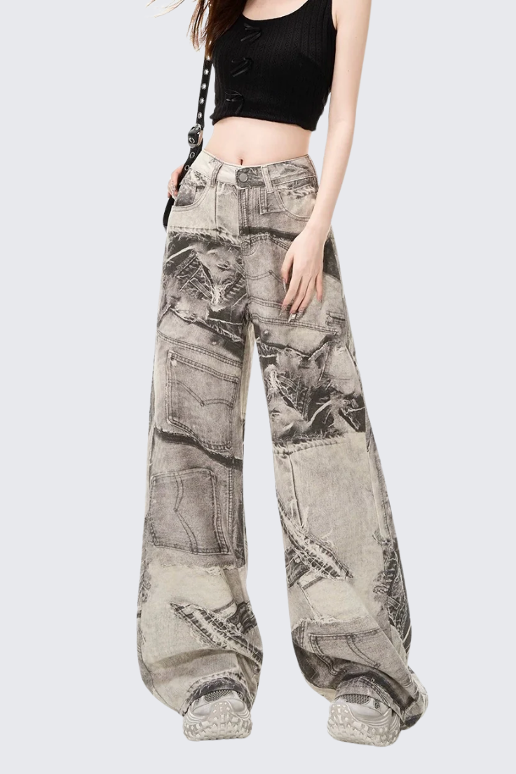 Vintage Gray Jeans