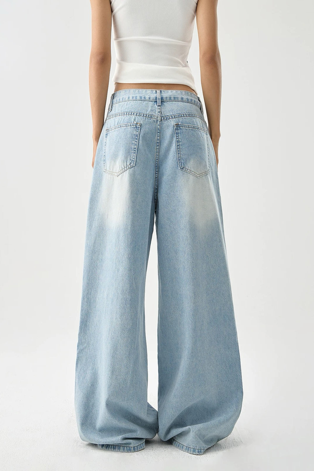 Frayed Ripped Jeans