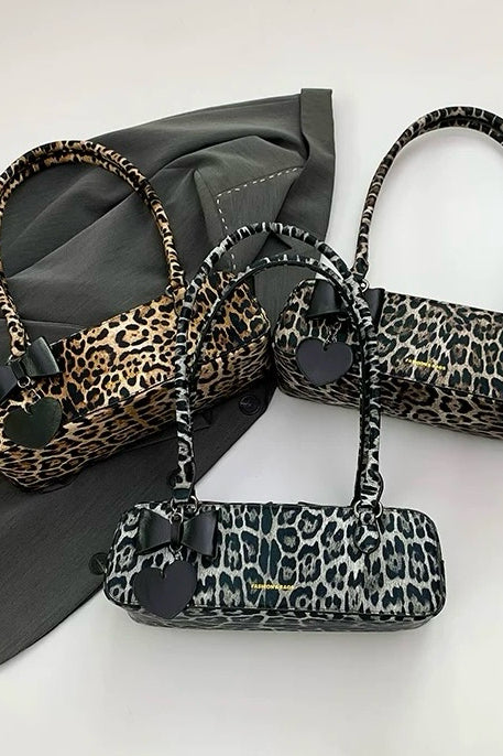 Leopard Print Shoulder Bag