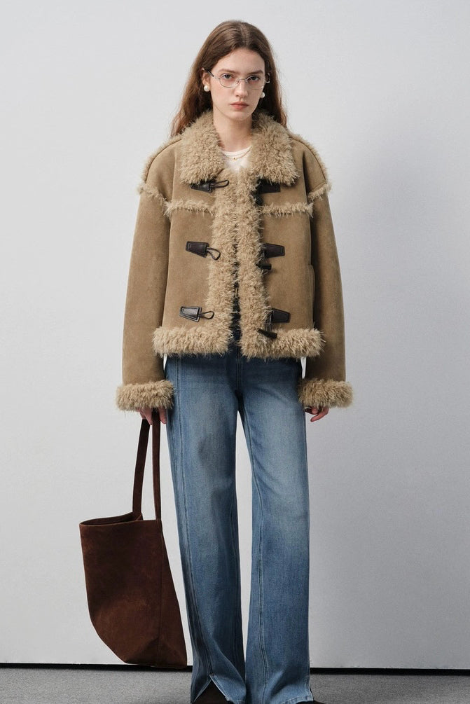 Khaki Cashmere Coat
