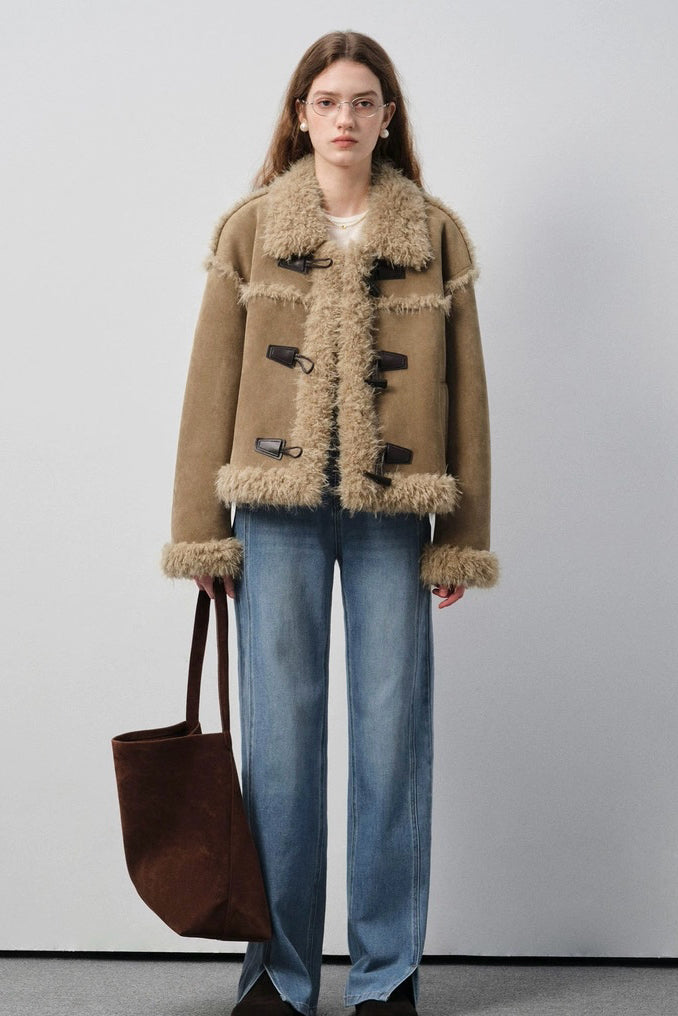 Khaki Cashmere Coat