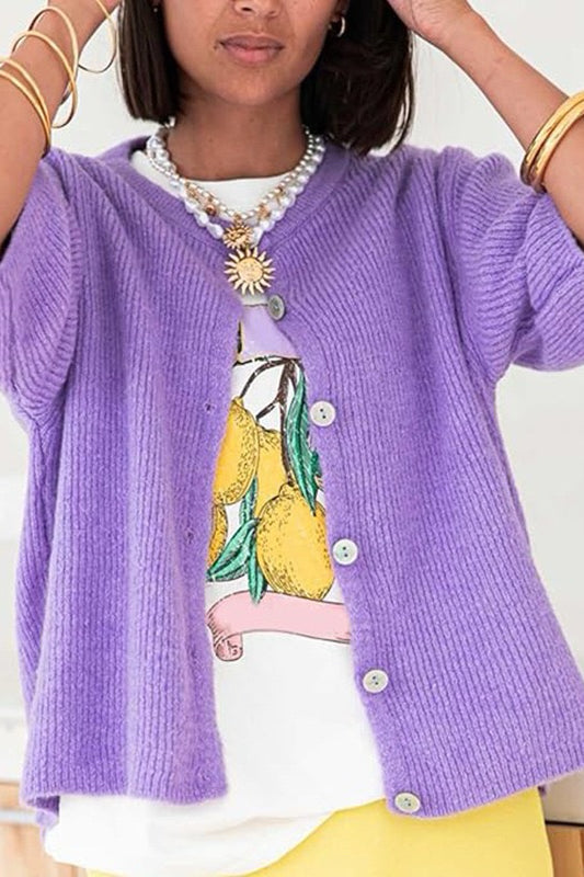 Short-Sleeve Knit Top