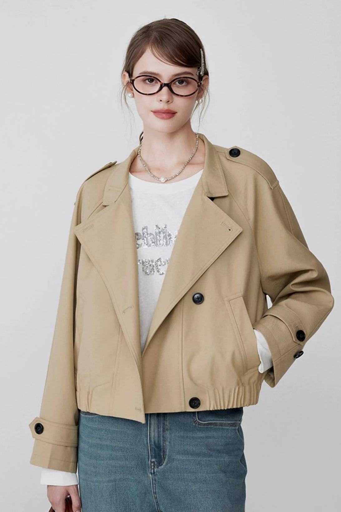 Short Trench Coat