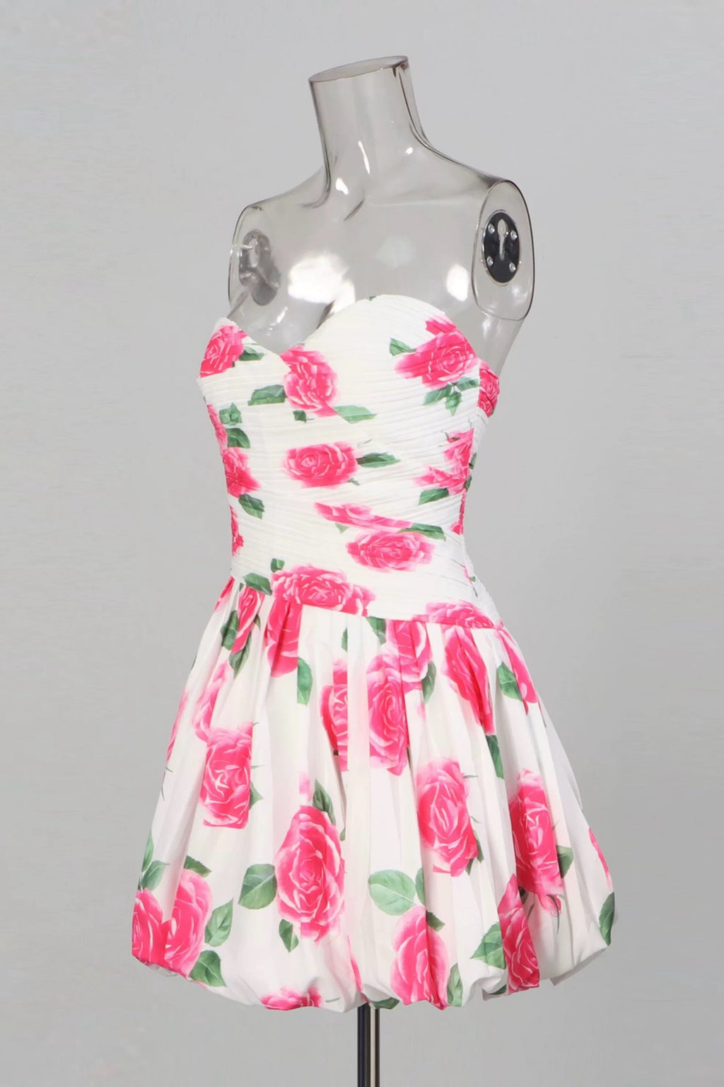 Rose Strapless Dress