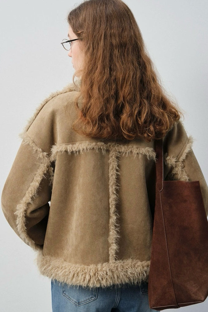 Khaki Cashmere Coat