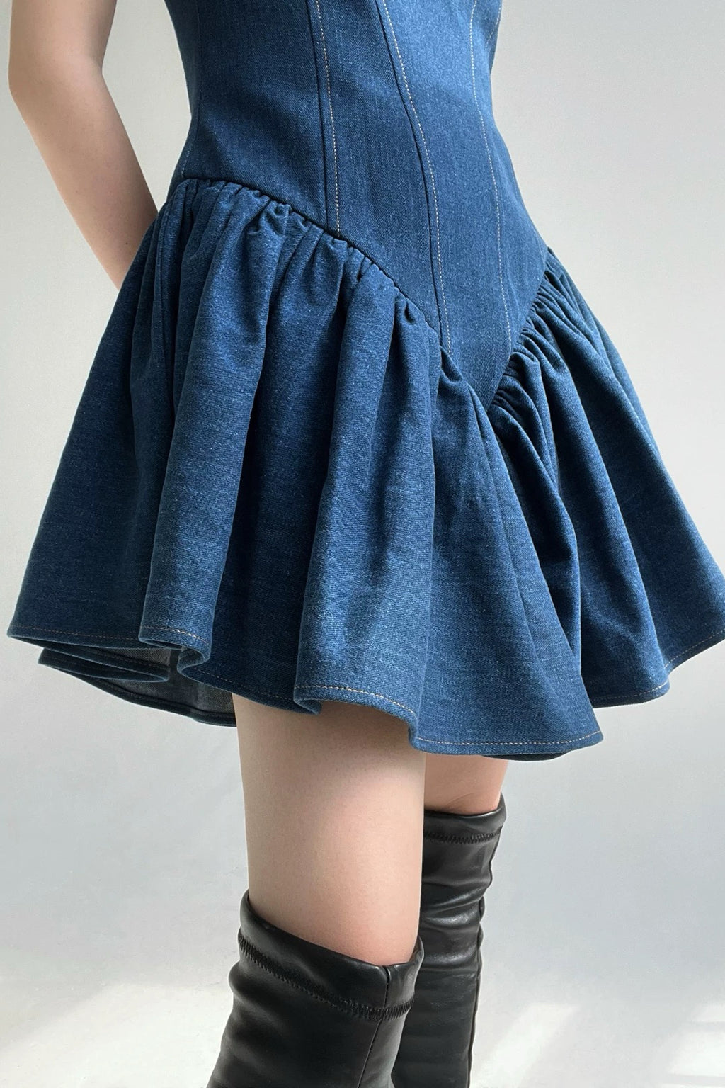 Denim Mini Dress