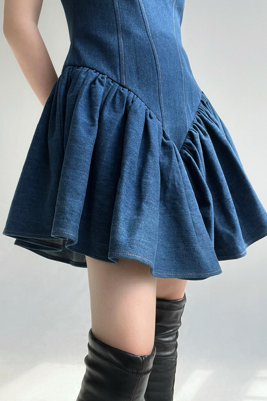 Denim Mini Dress