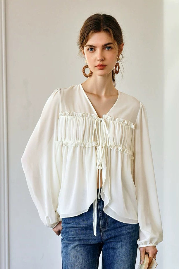 White Tencel Shirt