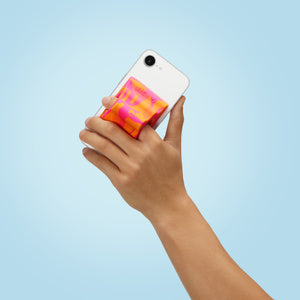 Hikawa Grip & Stand for iPhone (MagSafe Compatible) - Orange Swirl