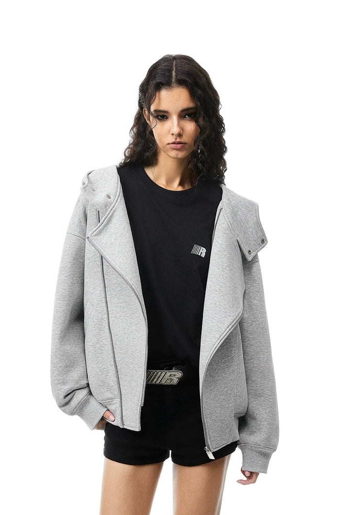 Gray Lapel Coat