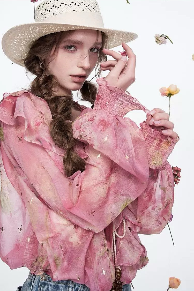 Tencel Floral Shirt