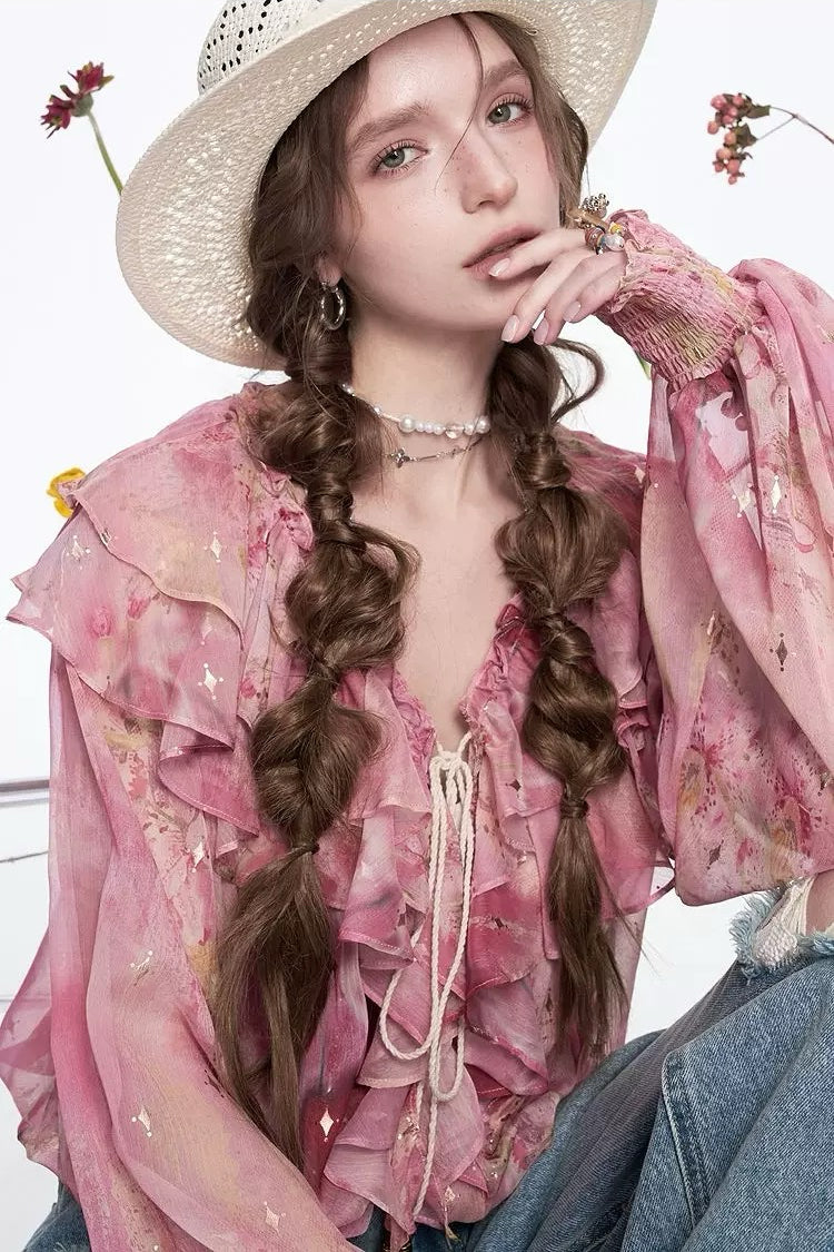 Tencel Floral Shirt