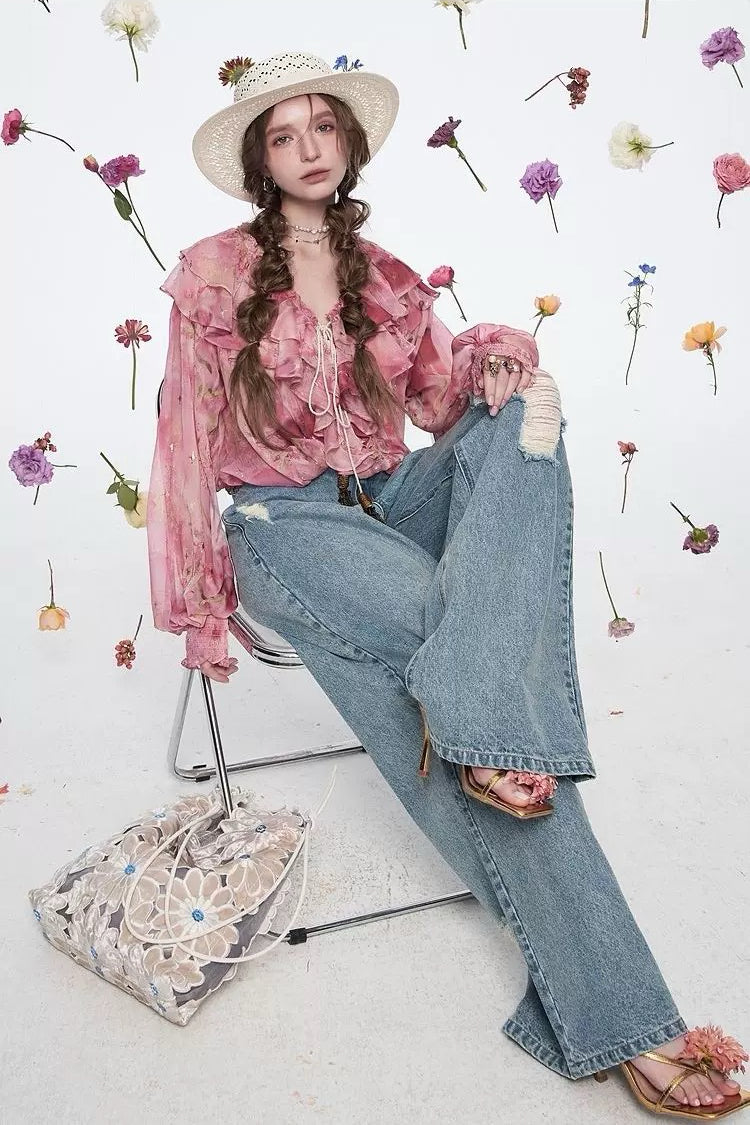 Tencel Floral Shirt