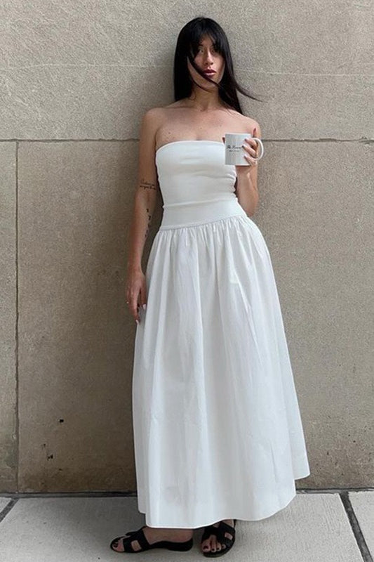 Black Strapless Dress